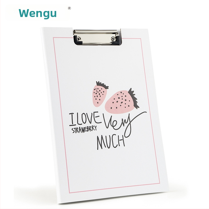 Wen Gu A4 popieriaus klipas – vienas spaustukas, popierius, logotipas įtrauktas