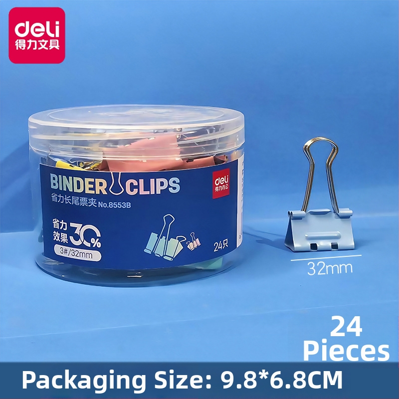 Deli metalni držač za karte – klip za ured i školu