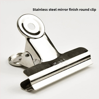 Deli didelis nerūdijančio plieno klipsas – metalo dokumentų klipsas, modeliai 9520–9526