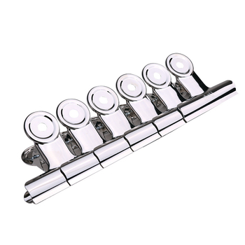 Deli didelis nerūdijančio plieno klipsas – metalo dokumentų klipsas, modeliai 9520–9526