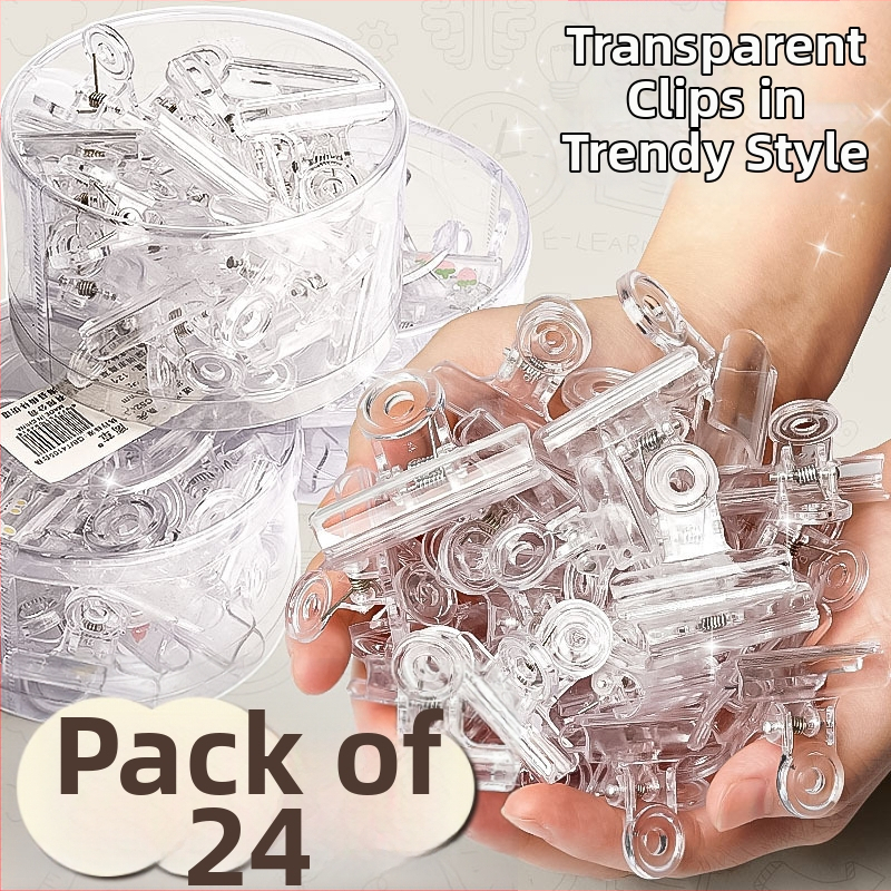 Li cao LC5242A Skaidrus akrilinis klipsas planuotojui ir bilietams