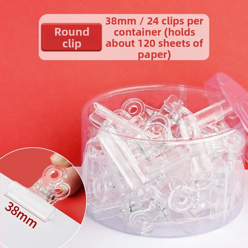 Li cao LC5242A Skaidrus akrilinis klipsas planuotojui ir bilietams