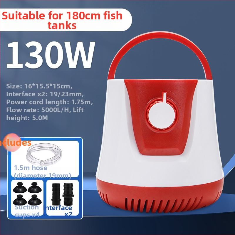 Povandeninė akvariumo siurblys – žemas šoninis siurbimas, cirkuliavimas, drenažas ir filtravimas akvariumams ir tvenkiniams