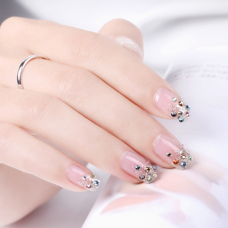 Stiklo nagų rhinestones – Princess Series, 30 g, 12 paketų mišinys, Yiwu kilmė