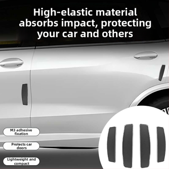 Silikoonist auto ukse serva kaitselint, paksenenud ja kulumiskindel, mudel AC-715A, universaalne sobivus, kaubamärk carfu