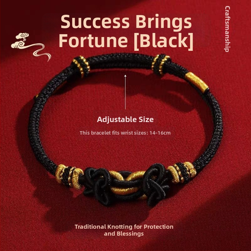 Käsitsi kootud köis käevõru, etnilise stiiliga, unisex, suve 2025 väljaanne