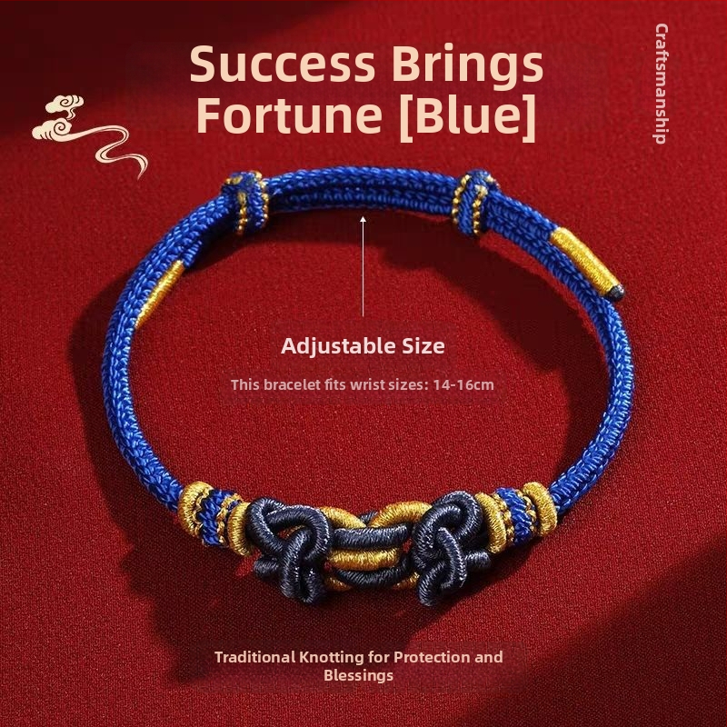 Käsitsi kootud köis käevõru, etnilise stiiliga, unisex, suve 2025 väljaanne