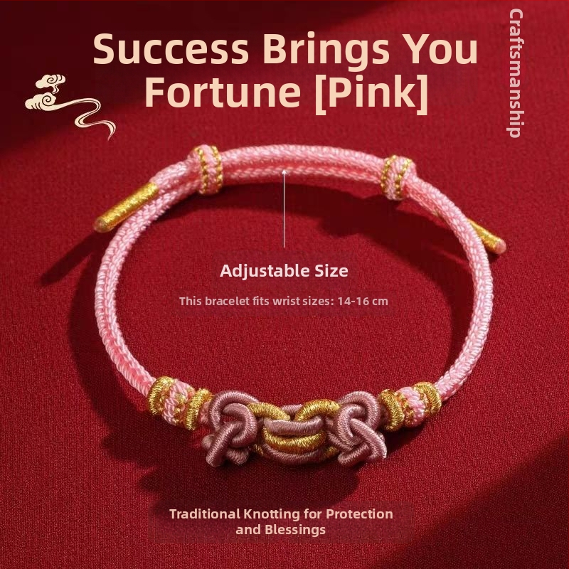 Käsitsi kootud köis käevõru, etnilise stiiliga, unisex, suve 2025 väljaanne