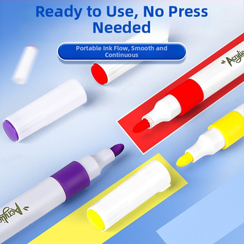 Dehong Akrüülmarkerid Õpilastele, Läbipaistmatud ja Segavad, Veepõhised