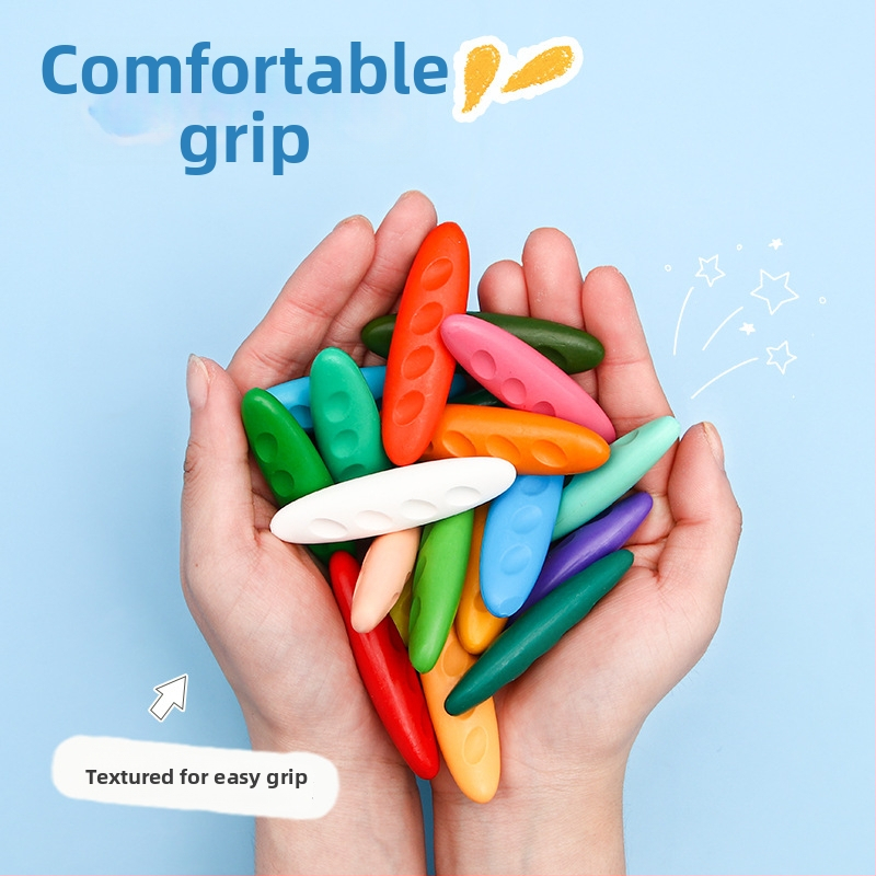 Alive a992 Vaikų vaško kreidelės plastmasiniame korpuse, dėžutėje, piešimui