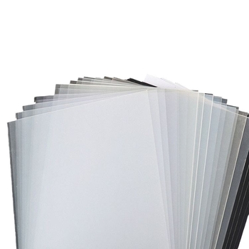 Foițe PVC/PET/PC/PP – transparente și finisaj semiopac; grosime 0,08–3,0 mm; pentru imprimare; marcă Dale 725-02