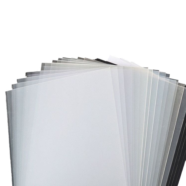 Foițe PVC/PET/PC/PP – transparente și finisaj semiopac; grosime 0,08–3,0 mm; pentru imprimare; marcă Dale 725-02