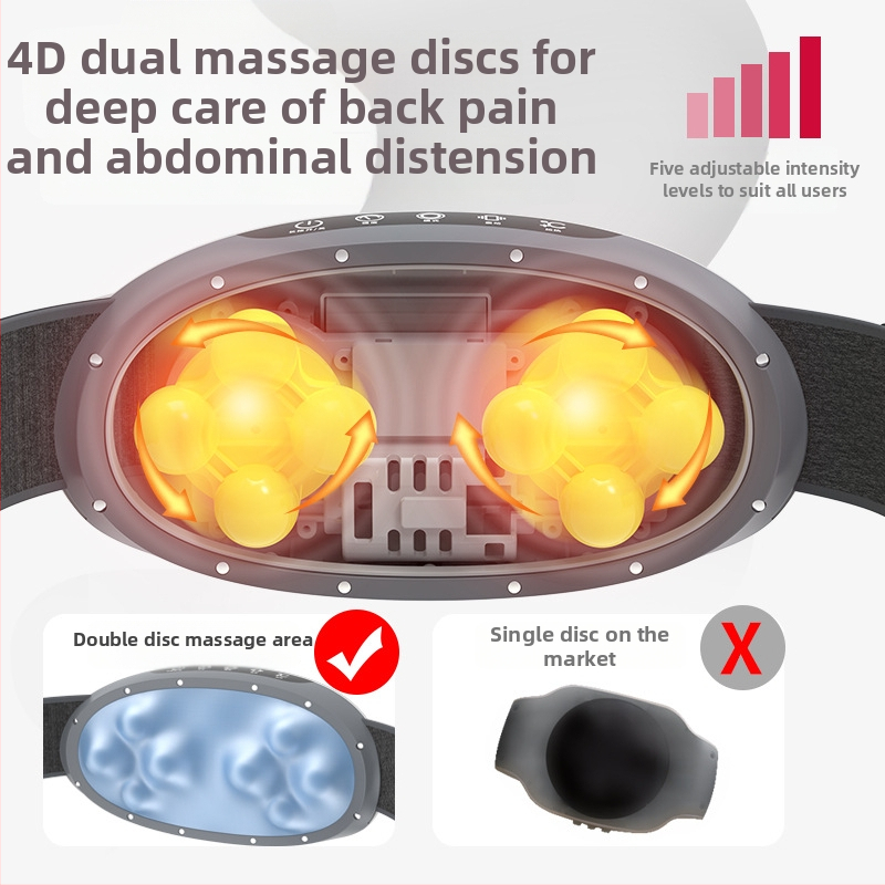 4D kõhu masseerija puutetundliku ekraaniga, laaditav, arvutipõhine juhtimine, 4 kiirust, 5–7 massaažipead, 3C sertifikaat 2015010907762696