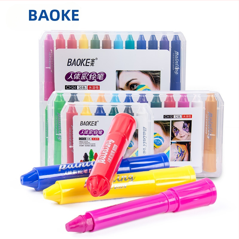 Baoke pöörlev kehamaalingukriyon – plastkorpus, taaskäivitatav, IP-luba