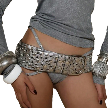 PU vöö tsingi sulamiga kinnitusega, nõela tüüpi lukustus, helmikujundus, käsitöö, streetwear INS stiil