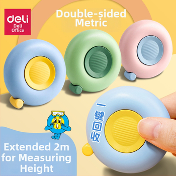 Deli TT102 Plastmasas mērlente, apaļas formas, modelis TT102