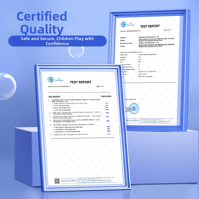 Uz pirkstiem drukāšanas spilventiņš – Reverse zīmols, akvareļu komplekts, kastē 24 gab., piemērots dāvanai, IP atļauja: Nē