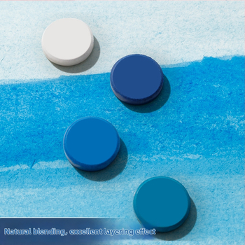 Truecolor akvarelide pigmendi komplekt – tahke pulber, 36 ühikut