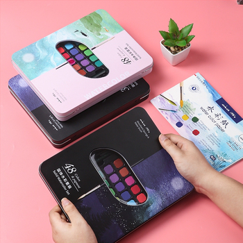 Giorgione akvarellvärvi komplekt, karbis, gouache maaliks, maht 506