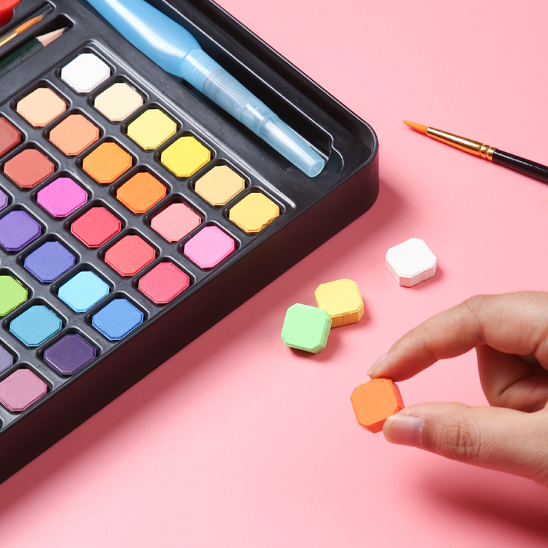 Giorgione akvarellvärvi komplekt, karbis, gouache maaliks, maht 506