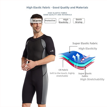 Neopreninis kombinezonas – šilta, vyrams, suaugusiems, skirtas nardymui ir plaukiojimui