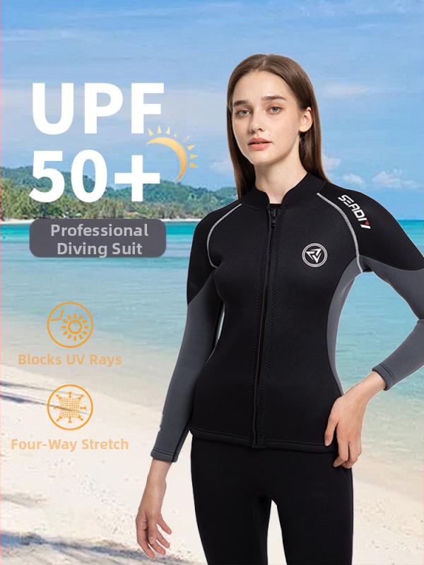 3 mm neopreno kostiumas nardymui ir snorkeliavimui, greitai džiūsta, 90% neoprenas + 10% nailonas, universalus suaugusiems