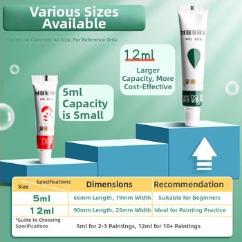 Lastele mõeldud akvarelli-guašš värvipakett, mittetoksiline ja pestav, karbis pakendatud, algkooli õpilastele