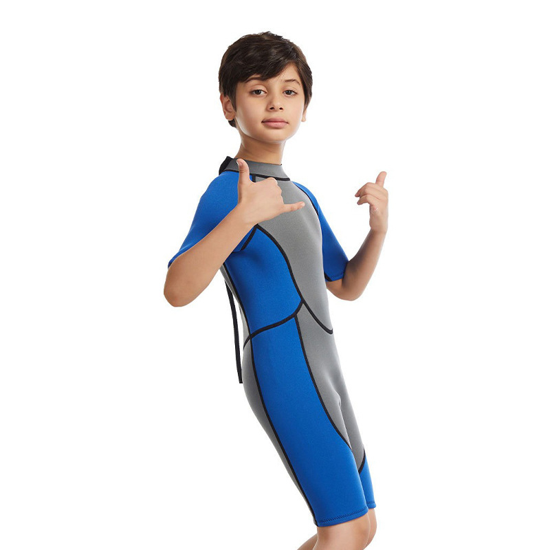 Vaikų be rankovių neopreno wetsuit visoms metų laikams, išlaiko šilumą, atsparus trintims, tinkamas kajakams baltojo vandens ir nardymui