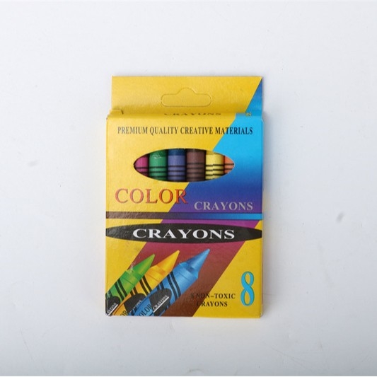 Маслени пастели за рисуване с остър връх; корпус от сив картон; OEM/ODM; възможност за печат на лого.