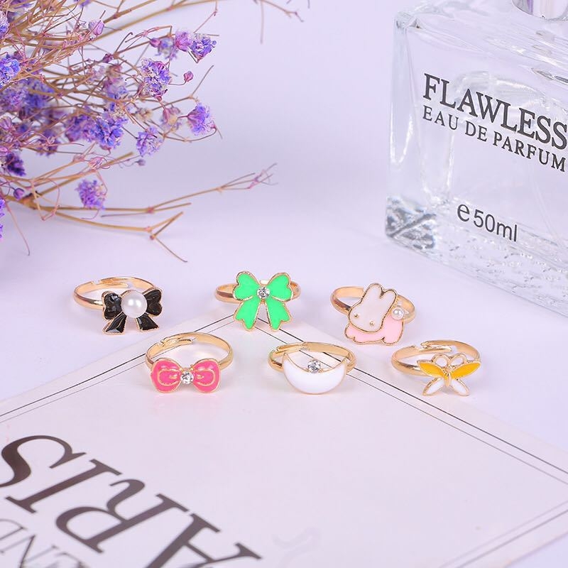 Set prstenova od legure za djecu – 36 komada, The Crown serija, elektroplatiranje