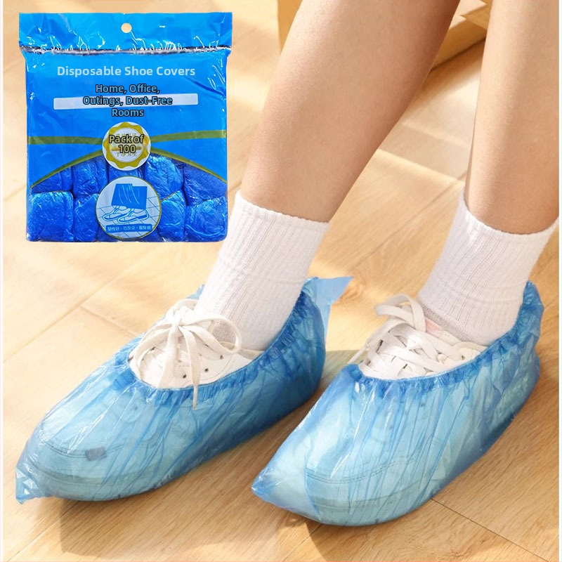 Vienreizējās plastmasas apavu pārsegi, parasts biezums, vispārēja lietošana, nebioloģiski noārdāmi