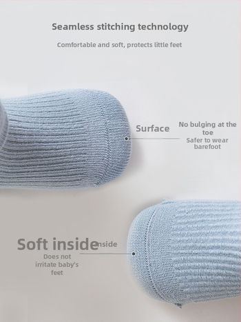 Beebide sokid kammitud puuvillast; hingavad, imavad higi; keskmise pikkusega toru; kolm paari pakendis