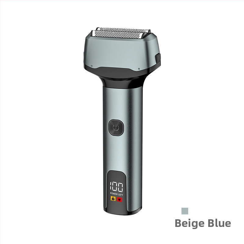 RUIBO Elektriline juukselõikur ja habemen, hõljuva peaga ja kahe teraga, märg- või kuivas kasutuses, 90+ minutit akut, 2-tunnine laadimine