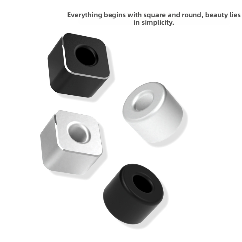 Pliiatsitops metallist alumiiniumist sulam, ruudukujuline kuju, logotüübi trükkimise võimalus, mudel P10*20, sobiv ärikingituseks.