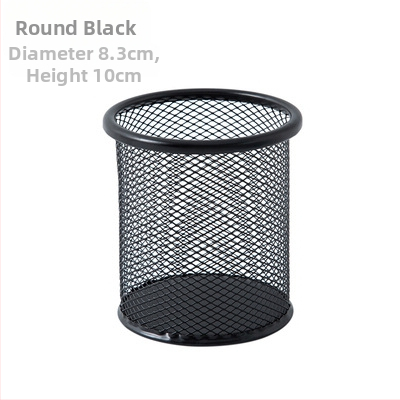 Pliiatsihoidja lauale – metallvõrk, ümmarguse kuju, mudel 9172a, kaubamärk Qiwang