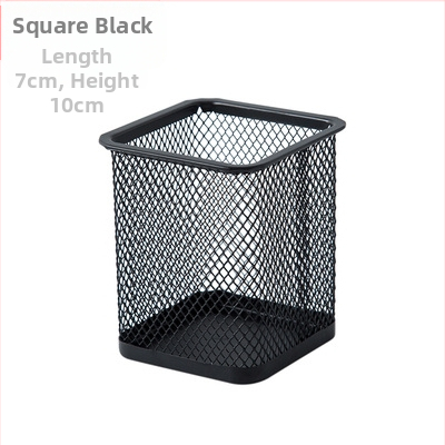 Pliiatsihoidja lauale – metallvõrk, ümmarguse kuju, mudel 9172a, kaubamärk Qiwang