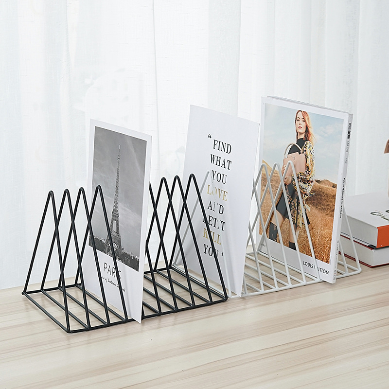 Töölaud kirjatoe hoidik, Põhjamaade minimalistlik metallidisain, mudel 8727, metallkonstruktsioon, kaal 1, sobiv koduseks sisustuseks, paviljoni muster