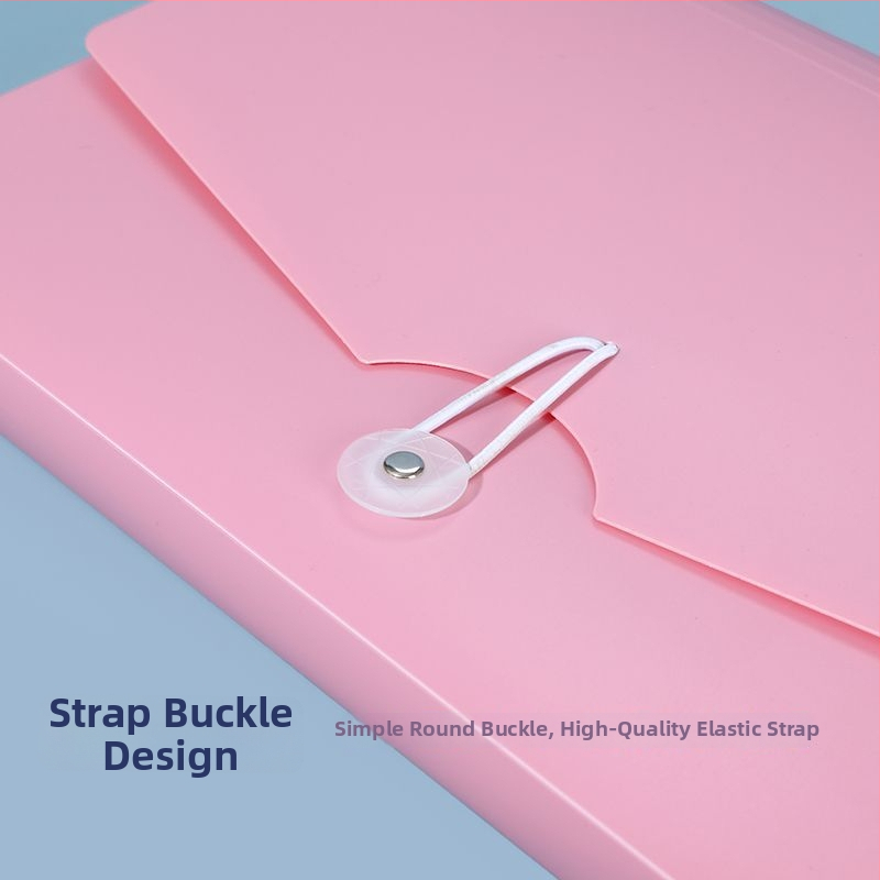 Akordeona failu organizētājs, 13 nodalījumi, PP plastmasa, ārējais biezums 0,5 mm / iekšējais 0,12 mm, liela ietilpība