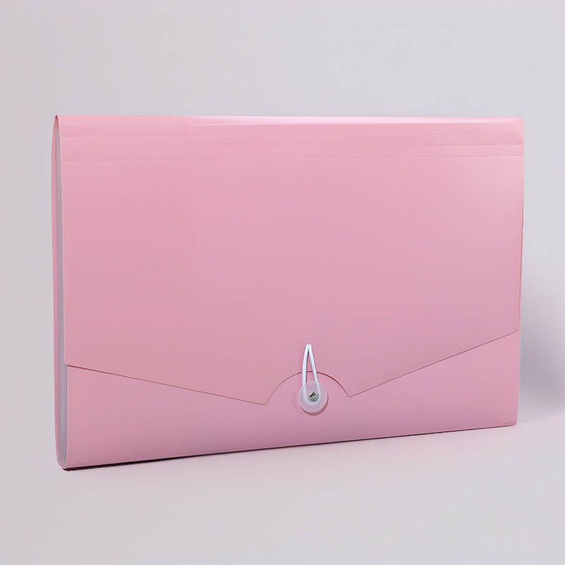 Akkordeono tipo failų organizatorius, 13 skyrių, PP plastikas, išorinis storis 0,5 mm / vidinis 0,12 mm, didelė talpa