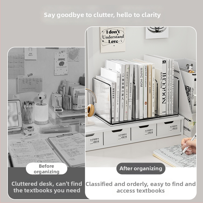 Yuetu Galda grāmatu glabāšanas plaukts, Model Book storage rack, Materiāls: Plastmasa