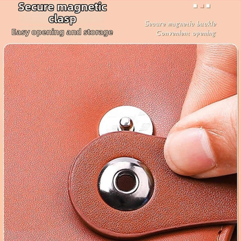 Pengyi PU odinė depozito bylų dėklas su dokumentų įterpimo lapais, spaustuvo dydis: peržiūrėkite detales, tarptautinis eksportas