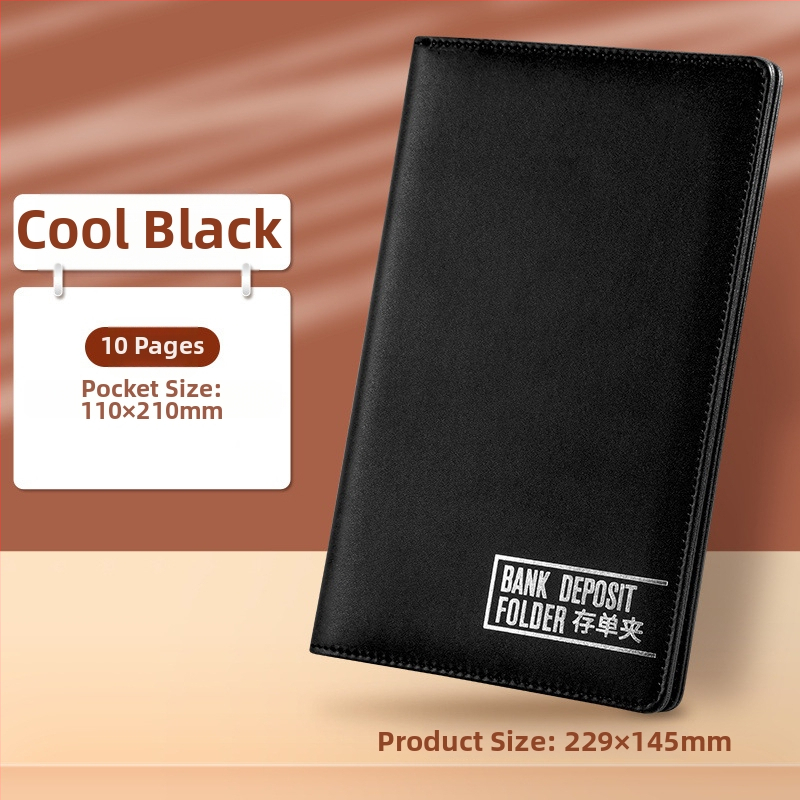 Pengyi PU odinė depozito bylų dėklas su dokumentų įterpimo lapais, spaustuvo dydis: peržiūrėkite detales, tarptautinis eksportas