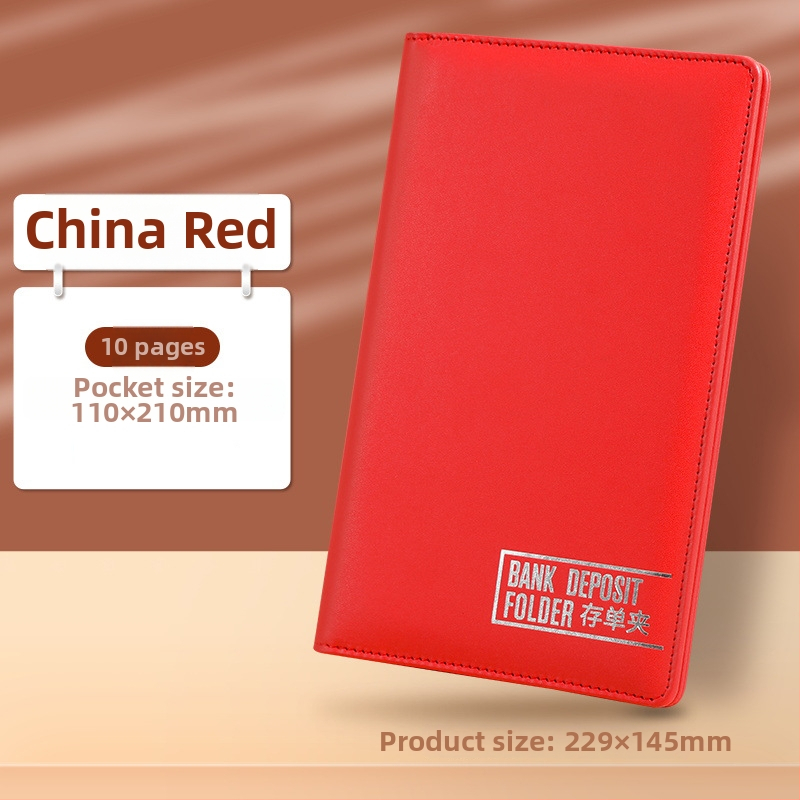 Pengyi PU odinė depozito bylų dėklas su dokumentų įterpimo lapais, spaustuvo dydis: peržiūrėkite detales, tarptautinis eksportas