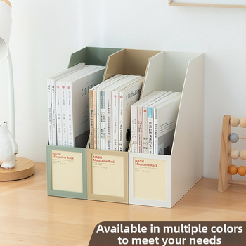 Plastikinis knygų laikiklis ant rašomojo stalo, A4 bylų dėklas, modelis SD-2330, pakuotėje 24 vnt