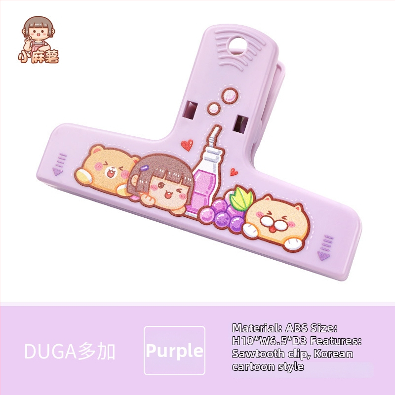 Päevikukandja – plastikust, ühekordne pakkimine, bränd Add More, mudel Small Sweet Potato Series Hand Account Holder, mitmekülgne kinnitusklemm