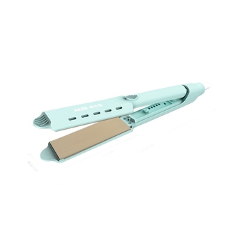 AUX/OX dviejų funkcijų plaukų tiesinimo ir garbanojimo žnyplės su turmalino keramikos plokštelėmis, šildymo laidininko skersmuo virš 31 mm, 220 V, 73 W, laidinis