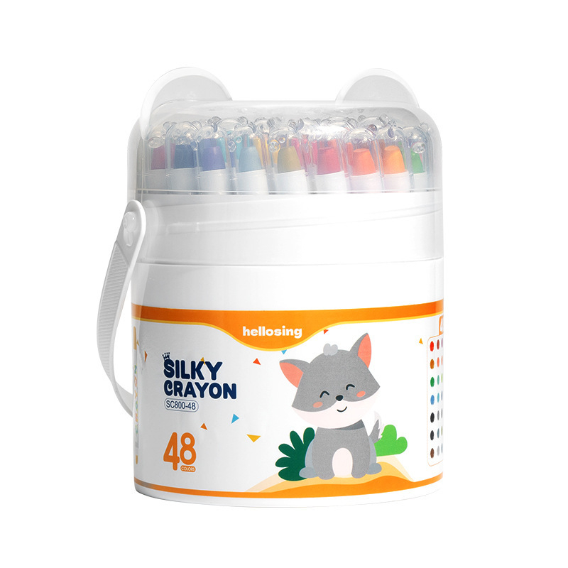 Детски рисувателни пръчки за боядисване – Jiyu Painted Stick, единична върха, пластмасов корпус, авторизиран частен бранд