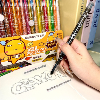 Vaha kriidide komplekt, 36 värvi, pestav lastele, mudel 0579, seeria 0579, plastikust korpus, bränd Believe in harmony