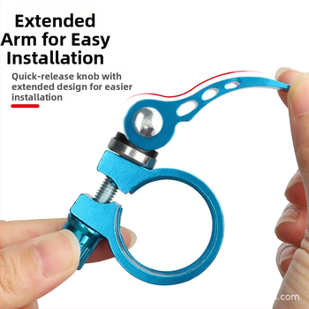 Fengen alumiiniumist jalgratta istmiku toru klamber kiire vabastusega, unisex, kohandatav