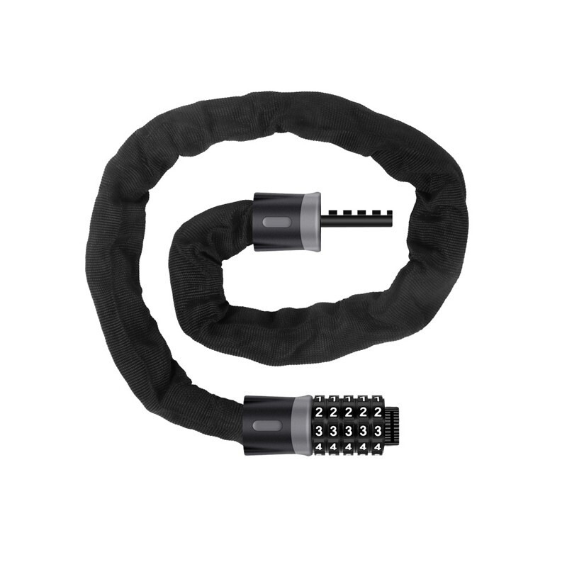 Kodo kabelių užraktas šalmams ir bagažui — skaitmeninis užraktas, cinko lydinio plieninis kabelis, Model Code Cable Lock, Šiuolaikinis minimalistinis stilius